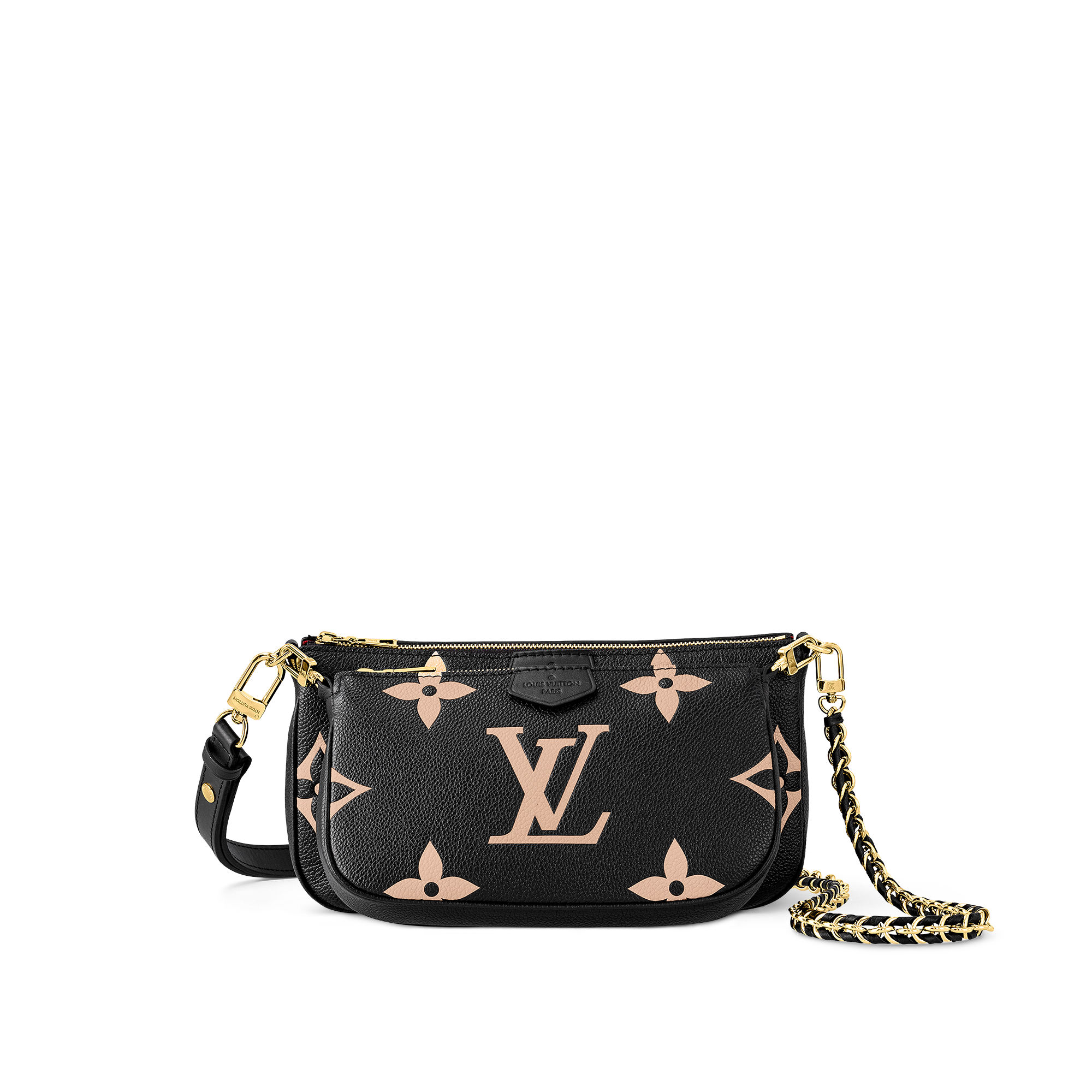 louis vuitton leather clutch bag