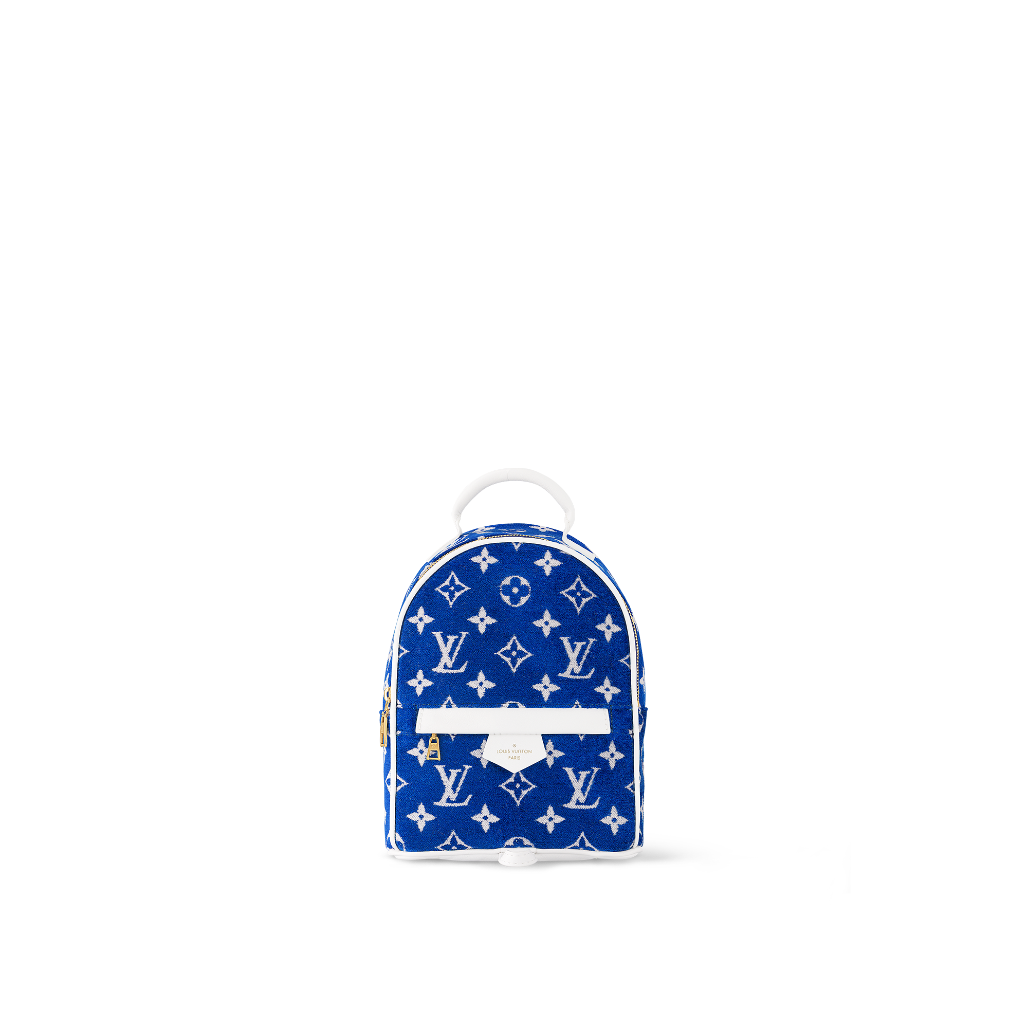 louis vuitton bag blue and white