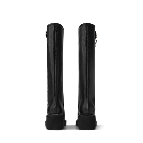 รองเท้าบู้ททรงสูงรุ่น LV Beaubourg in ผู้หญิง's รองเท้า รองเท้าหุ้มข้อและรองเท้าบู้ทแฟชั่นสำหรับผู้หญิง collections by Louis Vuitton (การย่อ/ขยายผลิตภัณฑ์)