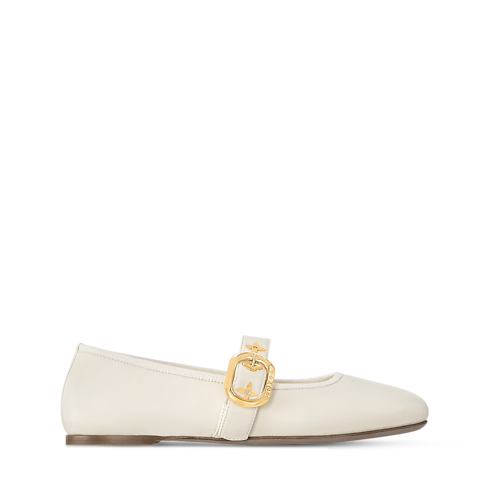 รองเท้าบัลเลต์ส้นแบนรุ่น Romy in ผู้หญิง's รองเท้า รองเท้าโลฟเฟอร์หนัง และ รองเท้าบัลเลต์สำหรับผู้หญิง collections by Louis Vuitton (การย่อ/ขยายผลิตภัณฑ์)