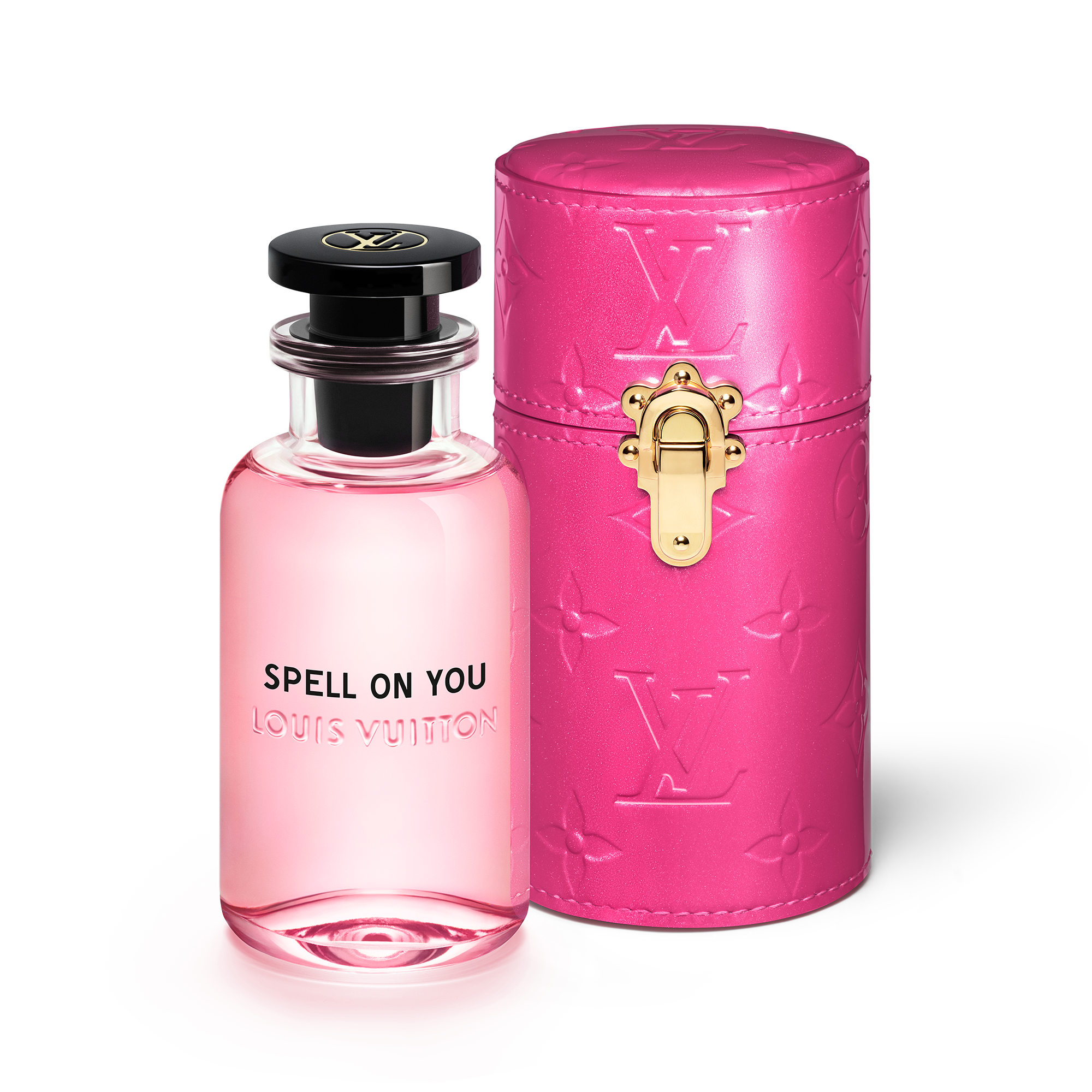 กล่องใส่น้ำหอมสำหรับเดินทางขนาด 100 มล. รุ่น LV Remix  Monogram Vernis in น้ำหอม