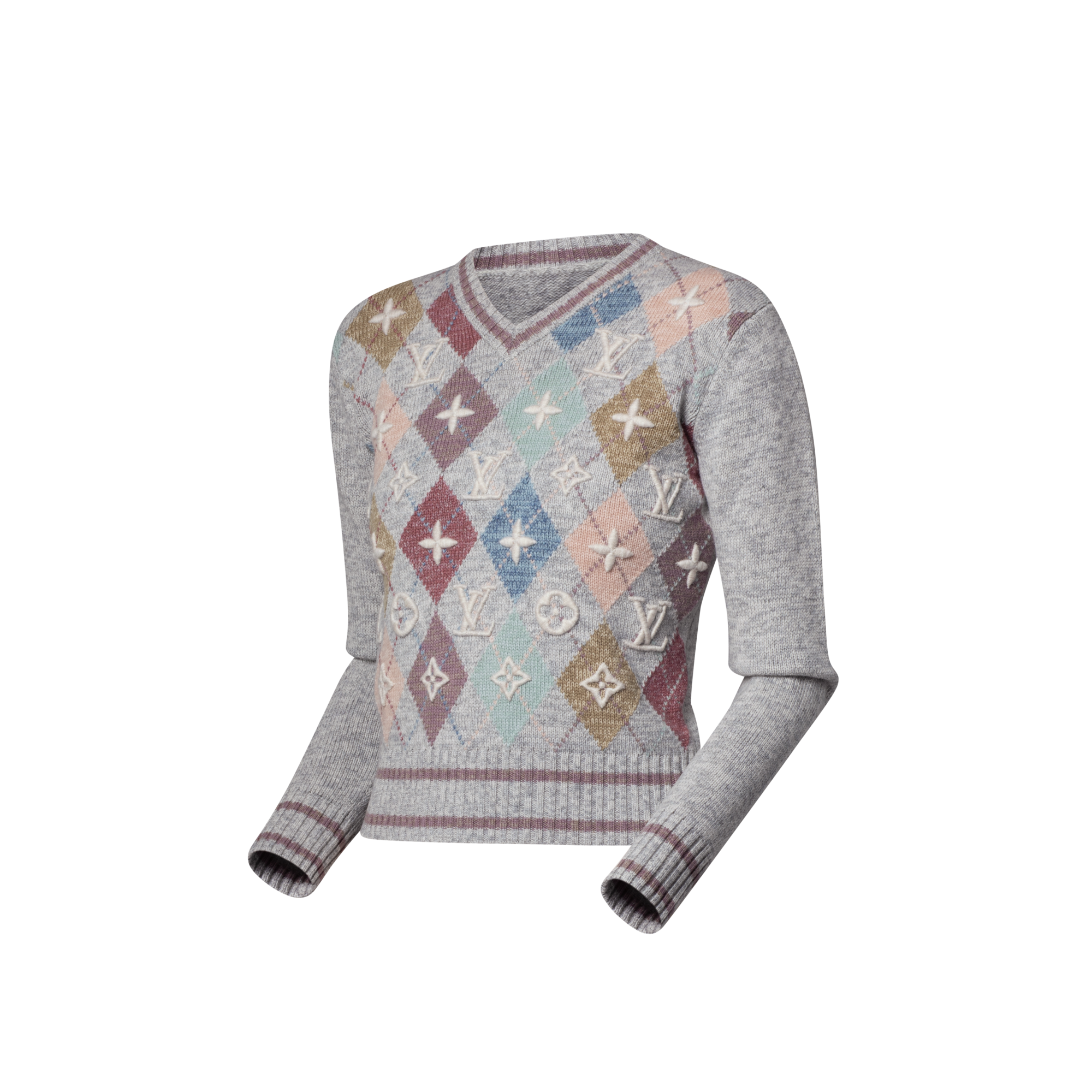 3D Signature Argyle Pullover  in ผู้หญิง