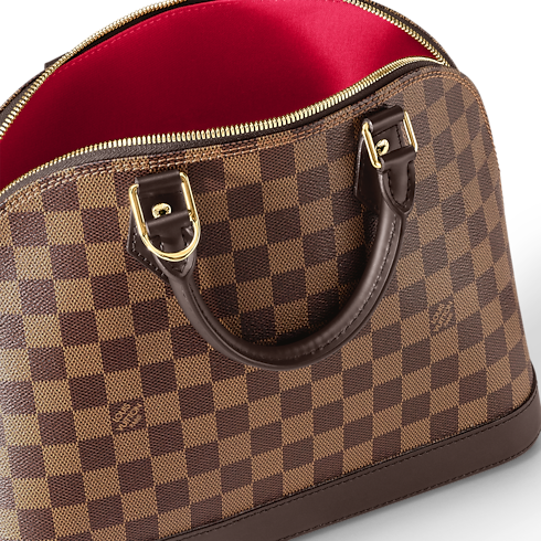 กระเป๋ารุ่น Alma PM Damier Ebene in ผู้หญิง's กระเป๋าถือ กระเป๋าถือสำหรับผู้หญิง collections by Louis Vuitton (การย่อ/ขยายผลิตภัณฑ์)