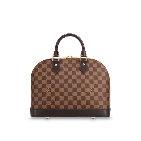 กระเป๋ารุ่น Alma PM Damier Ebene in ผู้หญิง's กระเป๋าถือ กระเป๋าถือสำหรับผู้หญิง collections by Louis Vuitton (การย่อ/ขยายผลิตภัณฑ์)