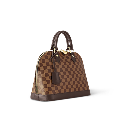 กระเป๋ารุ่น Alma PM Damier Ebene in ผู้หญิง's กระเป๋าถือ กระเป๋าถือสำหรับผู้หญิง collections by Louis Vuitton (การย่อ/ขยายผลิตภัณฑ์)