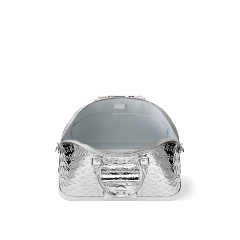 กระเป๋ารุ่น Alma Travel แคนวาสประเภทอื่น in ผู้หญิง's การเดินทางและท่องเที่ยว กระเป๋าเดินทางแบบถือสำหรับผู้หญิง collections by Louis Vuitton (การย่อ/ขยายผลิตภัณฑ์)