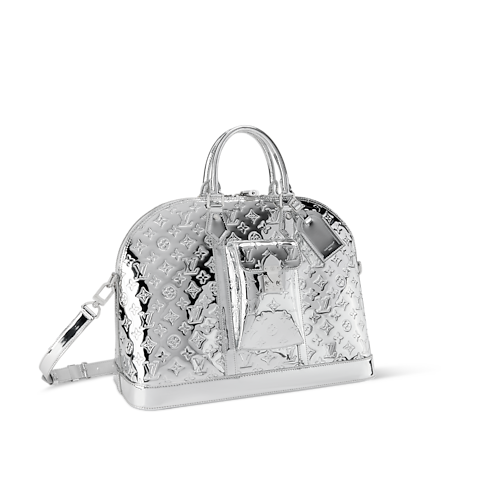 กระเป๋ารุ่น Alma Travel แคนวาสประเภทอื่น in ผู้หญิง's การเดินทางและท่องเที่ยว กระเป๋าเดินทางแบบถือสำหรับผู้หญิง collections by Louis Vuitton (การย่อ/ขยายผลิตภัณฑ์)