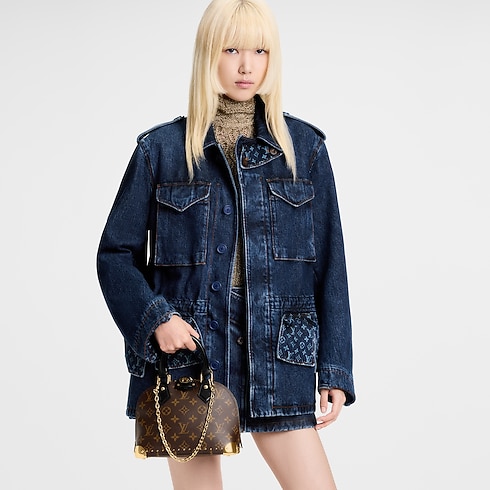 กระเป๋ารุ่น Alma Trunk BB Monogram in กระเป๋าและผลิตภัณฑ์เครื่องหนังขนาดเล็ก's สำหรับผู้หญิง ไอคอนิก collections by Louis Vuitton (การย่อ/ขยายผลิตภัณฑ์)