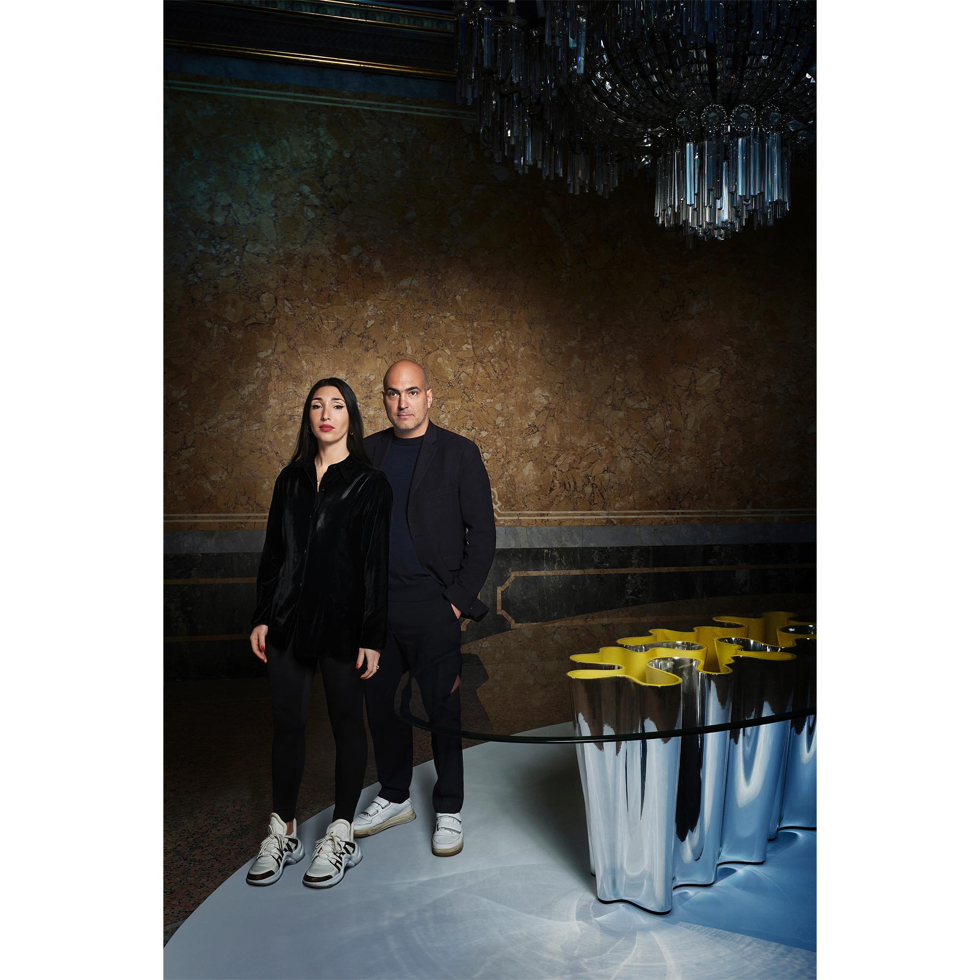 Anemona Table GM by Atelier Biagetti  in ทรังก์ การเดินทาง และ บ้าน