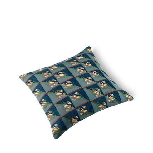 Animali Fantastici Flowers Cushion in ทรังก์ การเดินทาง และ บ้าน's บ้านและศิลปะการไดนิ่ง สิ่งทอ collections by Louis Vuitton (การย่อ/ขยายผลิตภัณฑ์)