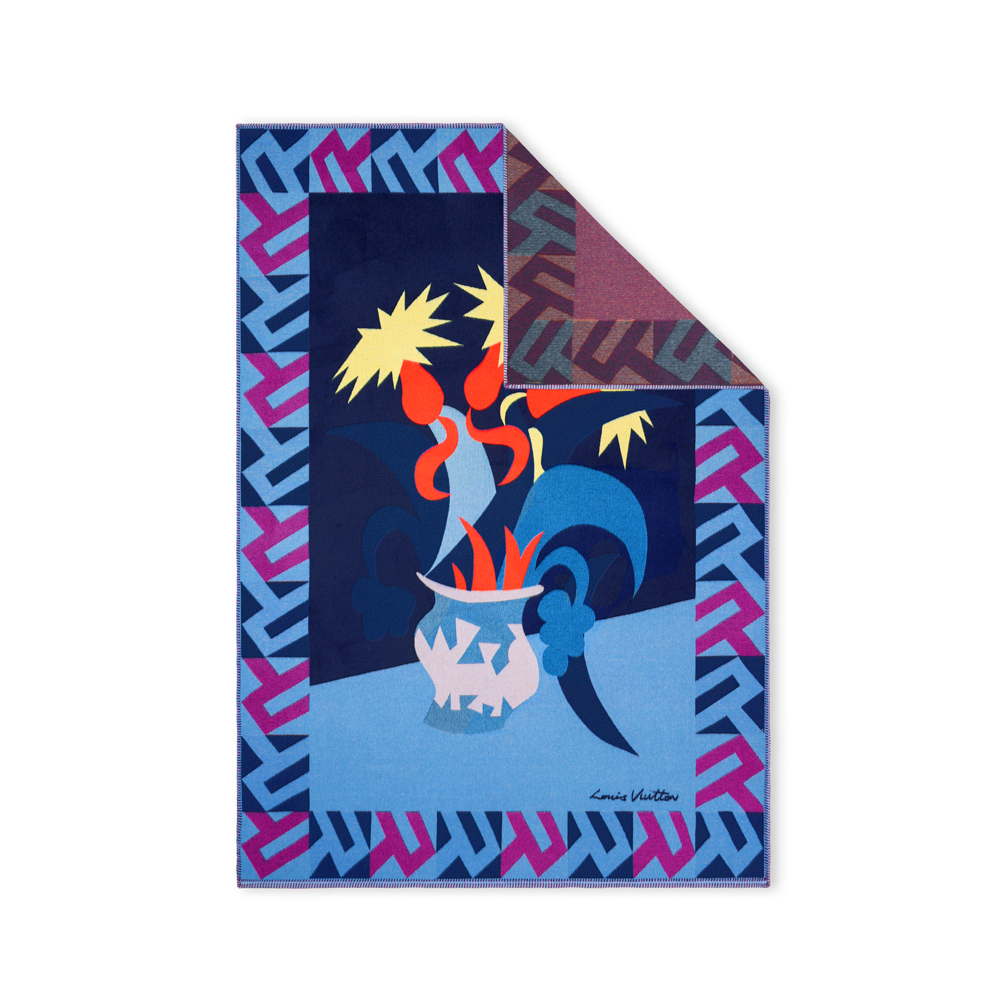 Animali Fantastici Flowers Throw Blanket  in ทรังก์ การเดินทาง และ บ้าน