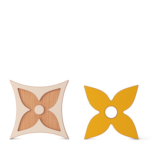 ไม้กั้นหนังสือ Annie Flower in ทรังก์ การเดินทาง และ บ้าน's ไฮไลท์ แคมเปญ Art of Living collections by Louis Vuitton (การย่อ/ขยายผลิตภัณฑ์)