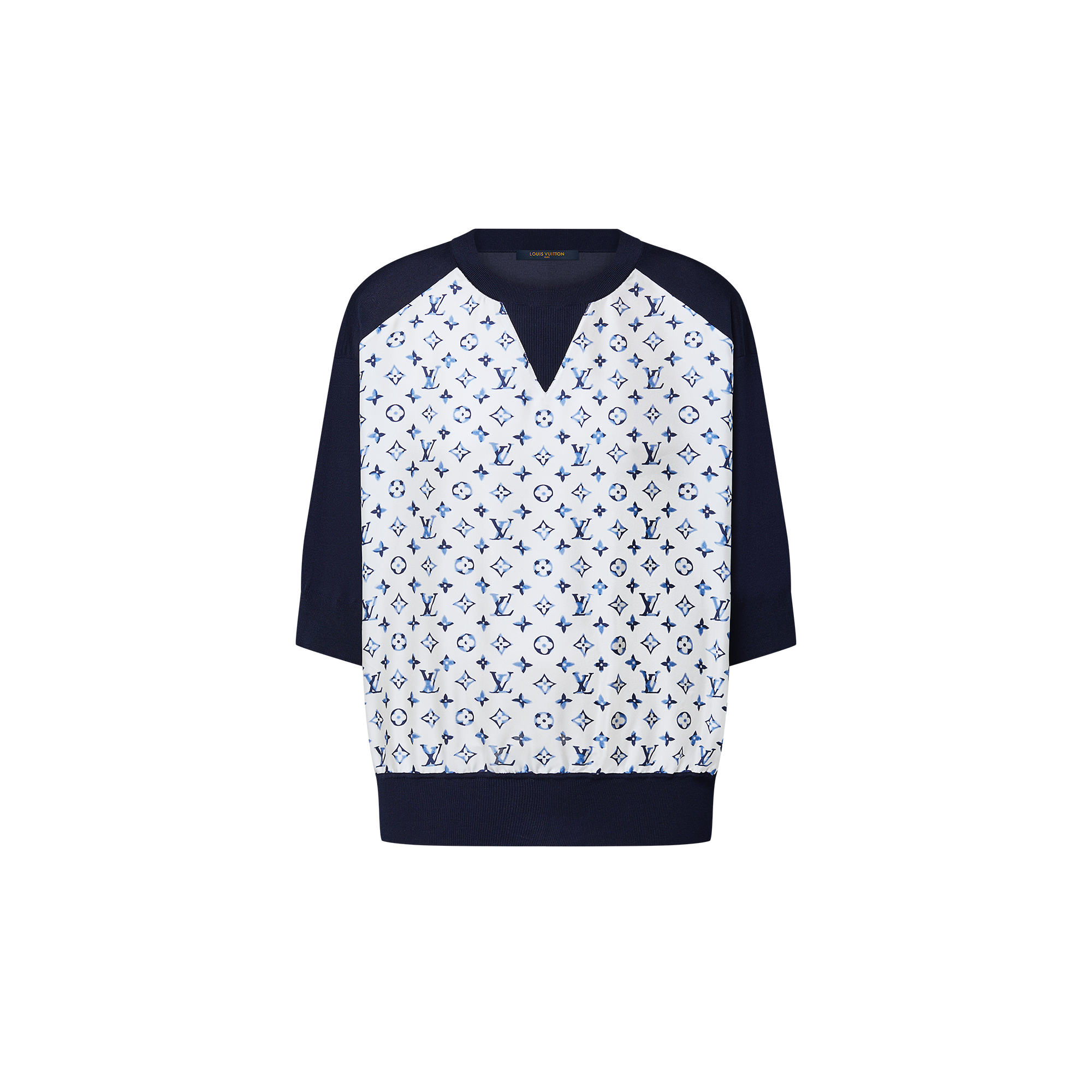 เสื้อพูลโอเวอร์แต่งดีเทลลาย Aquarelle Monogram  in ผู้หญิง