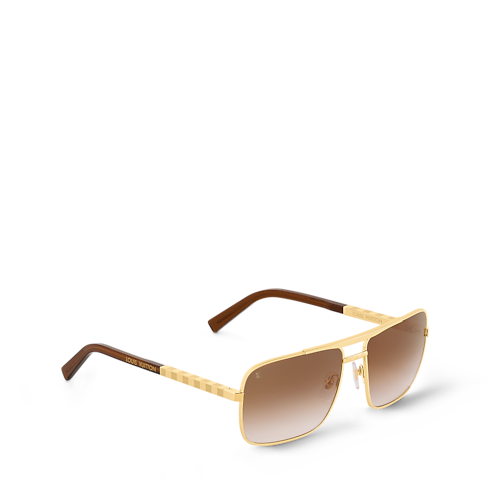 แว่นตากันแดดรูปทรงแว่นนักบินรุ่น Attitude . in ผู้ชาย's แอคเซสเซอรี่ แว่นตากันแดดสำหรับผู้ชาย collections by Louis Vuitton (การย่อ/ขยายผลิตภัณฑ์)