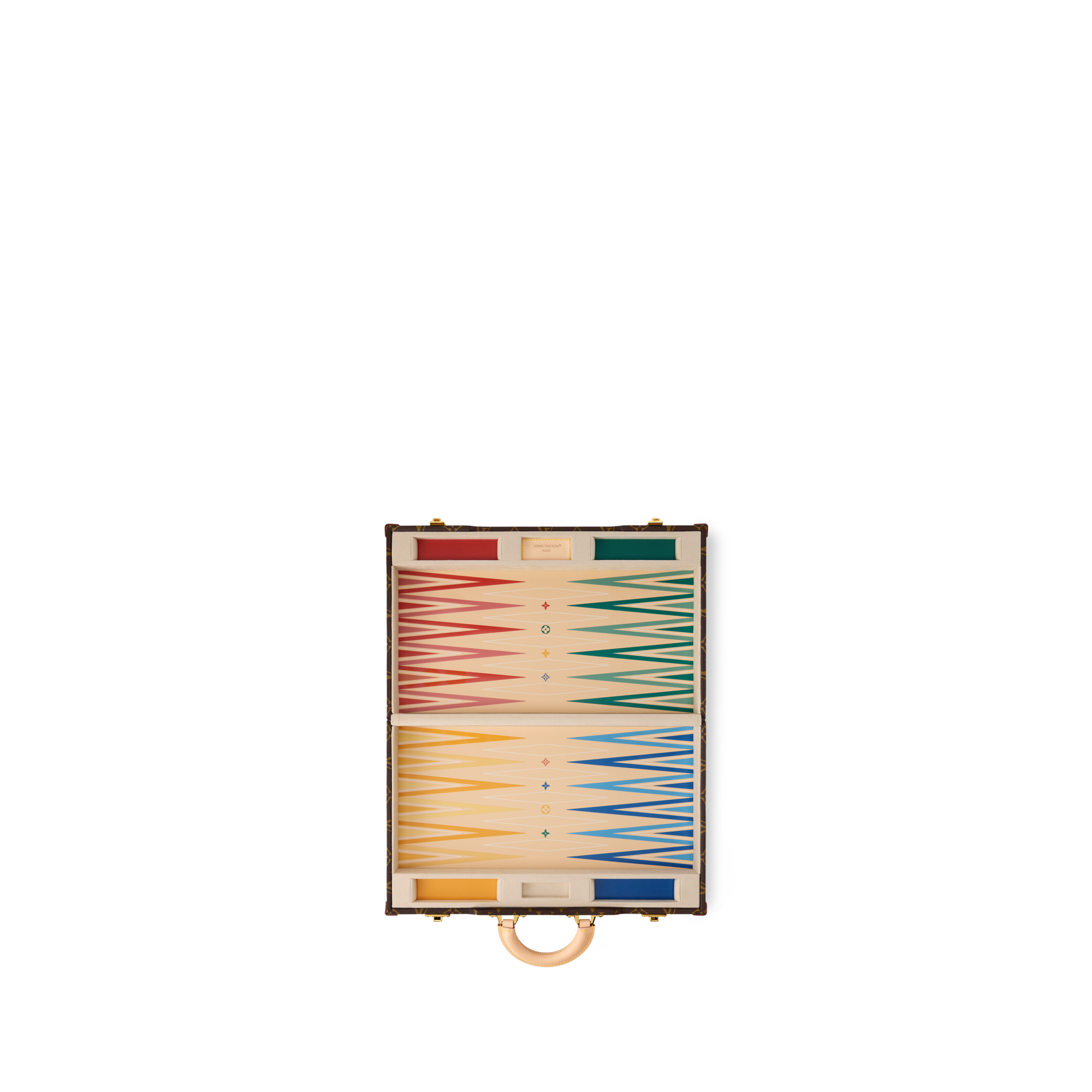 ทรังก์รุ่น Backgammon Monogram in ทรังก์ การเดินทาง และ บ้าน