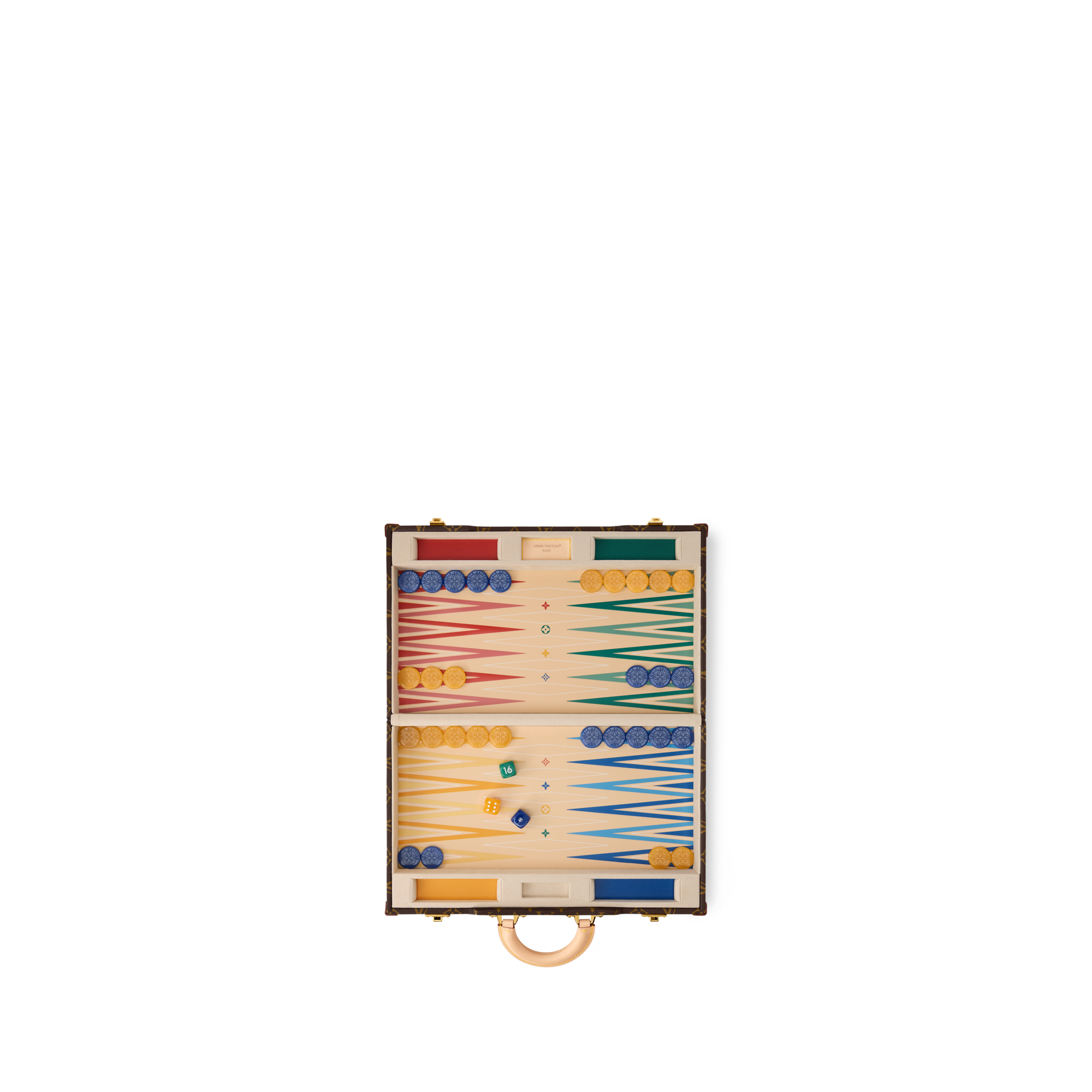 ทรังก์รุ่น Backgammon Monogram in ทรังก์ การเดินทาง และ บ้าน