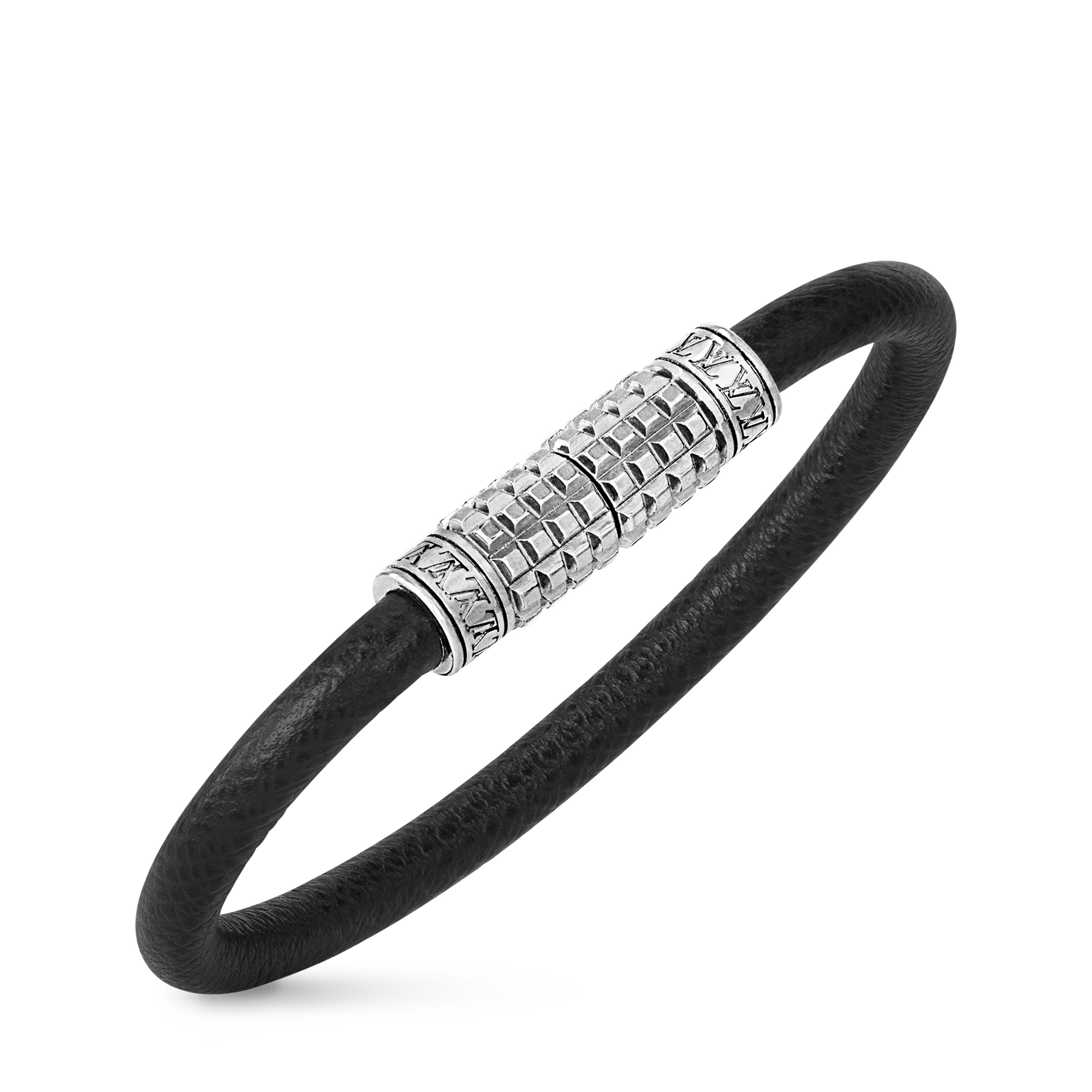 กำไลข้อมือ Digit  Damier Graphite in ผู้ชาย