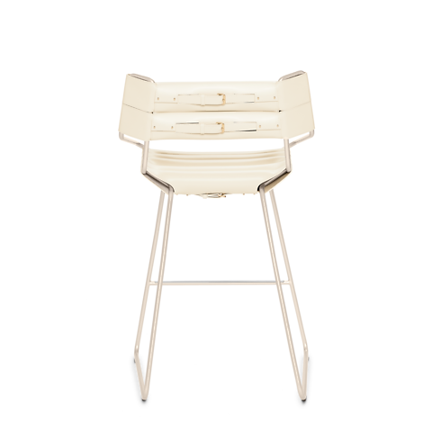 Belt Stool Bar By Atelier Oï in ทรังก์ การเดินทาง และ บ้าน's บ้านและศิลปะการไดนิ่ง เฟอร์นิเจอร์ collections by Louis Vuitton (การย่อ/ขยายผลิตภัณฑ์)