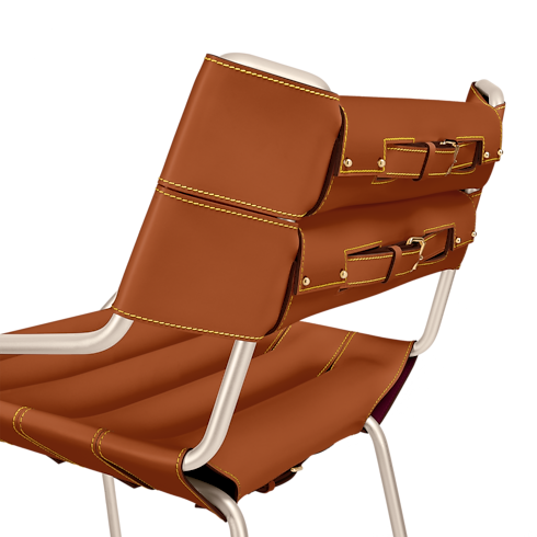 Belt Stool Bar By Atelier Oï in ทรังก์ การเดินทาง และ บ้าน's บ้านและศิลปะการไดนิ่ง เฟอร์นิเจอร์ collections by Louis Vuitton (การย่อ/ขยายผลิตภัณฑ์)