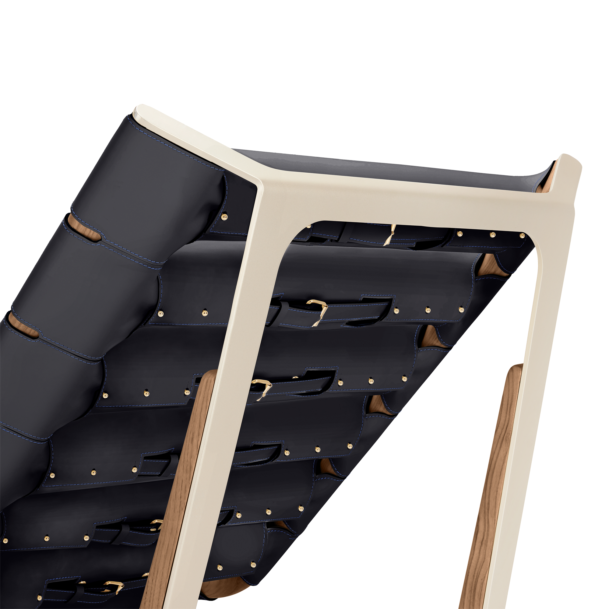 Belt Lounge Chair By Atelier Oï  in ทรังก์ การเดินทาง และ บ้าน