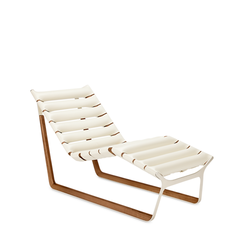 Belt Lounge Chair Outdoor By Atelier Oï in ทรังก์ การเดินทาง และ บ้าน's บ้านและศิลปะการไดนิ่ง เฟอร์นิเจอร์ collections by Louis Vuitton (การย่อ/ขยายผลิตภัณฑ์)