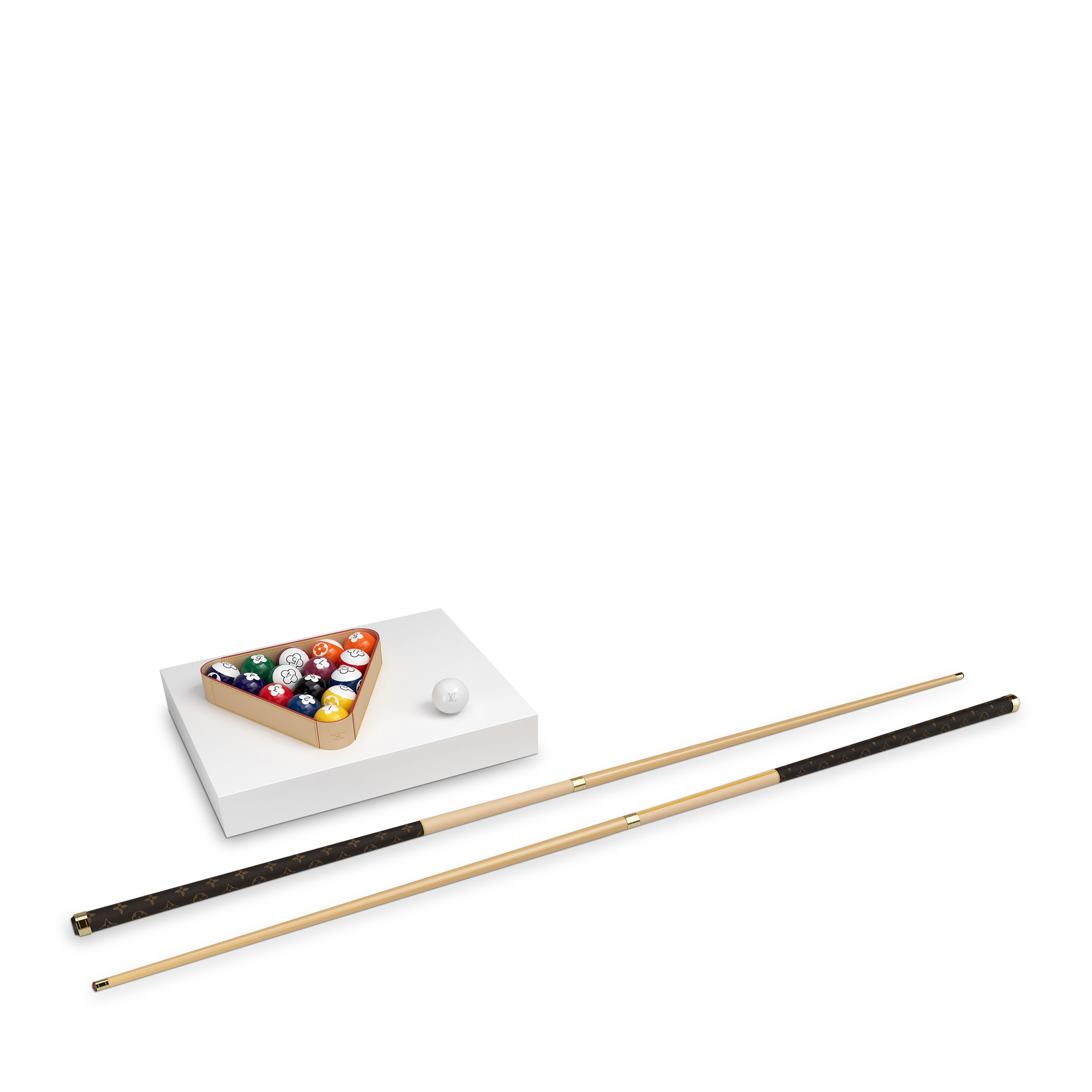 Billiard Monogram GM Monogram in ทรังก์ การเดินทาง และ บ้าน