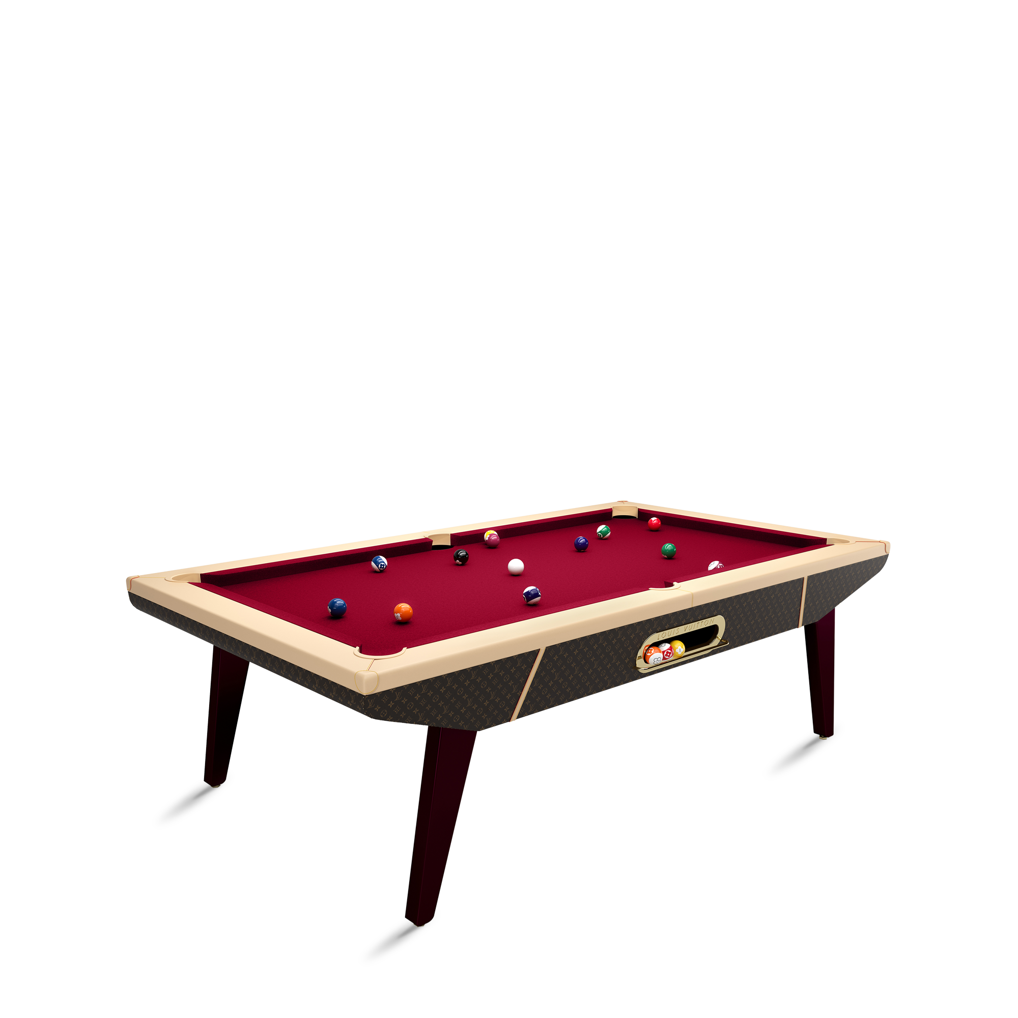 โต๊ะบิลเลียด Monogram MM Monogram in ทรังก์ การเดินทาง และ บ้าน