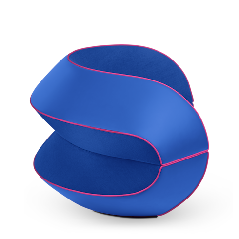 Binda Armchair By Raw Edges in ทรังก์ การเดินทาง และ บ้าน's บ้านและศิลปะการไดนิ่ง เฟอร์นิเจอร์ collections by Louis Vuitton (การย่อ/ขยายผลิตภัณฑ์)