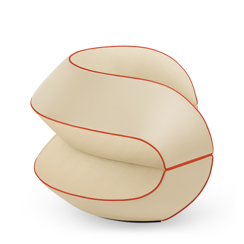 Binda Armchair By Raw Edges in ทรังก์ การเดินทาง และ บ้าน's บ้านและศิลปะการไดนิ่ง เฟอร์นิเจอร์ collections by Louis Vuitton (การย่อ/ขยายผลิตภัณฑ์)