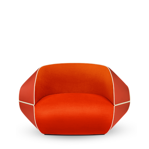 Binda Armchair By Raw Edges in ทรังก์ การเดินทาง และ บ้าน's บ้านและศิลปะการไดนิ่ง เฟอร์นิเจอร์ collections by Louis Vuitton (การย่อ/ขยายผลิตภัณฑ์)