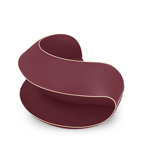 Binda Armchair By Raw Edges in ทรังก์ การเดินทาง และ บ้าน's บ้านและศิลปะการไดนิ่ง เฟอร์นิเจอร์ collections by Louis Vuitton (การย่อ/ขยายผลิตภัณฑ์)