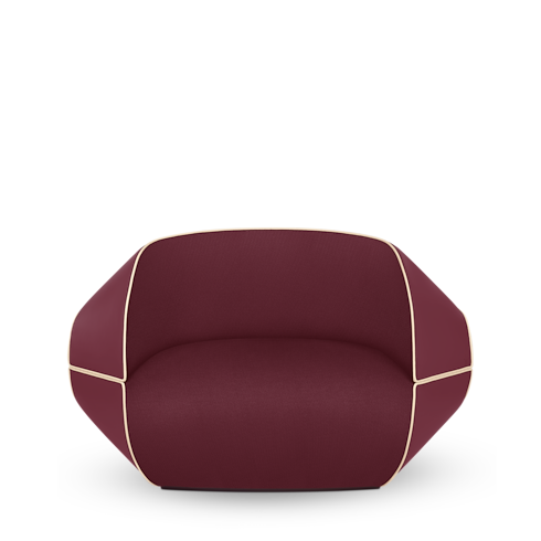 Binda Armchair By Raw Edges in ทรังก์ การเดินทาง และ บ้าน's บ้านและศิลปะการไดนิ่ง เฟอร์นิเจอร์ collections by Louis Vuitton (การย่อ/ขยายผลิตภัณฑ์)