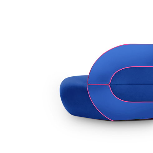 Binda Sofa By Raw Edges in ทรังก์ การเดินทาง และ บ้าน's บ้านและศิลปะการไดนิ่ง เฟอร์นิเจอร์ collections by Louis Vuitton (การย่อ/ขยายผลิตภัณฑ์)