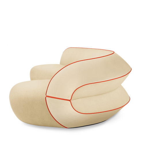 Binda Sofa By Raw Edges in ทรังก์ การเดินทาง และ บ้าน's บ้านและศิลปะการไดนิ่ง เฟอร์นิเจอร์ collections by Louis Vuitton (การย่อ/ขยายผลิตภัณฑ์)