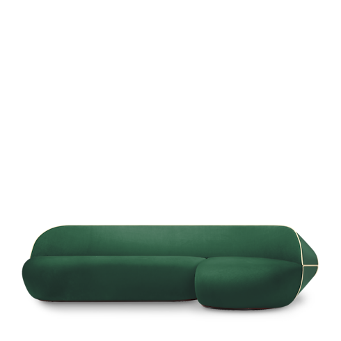 Binda Sofa By Raw Edges in ทรังก์ การเดินทาง และ บ้าน's บ้านและศิลปะการไดนิ่ง เฟอร์นิเจอร์ collections by Louis Vuitton (การย่อ/ขยายผลิตภัณฑ์)