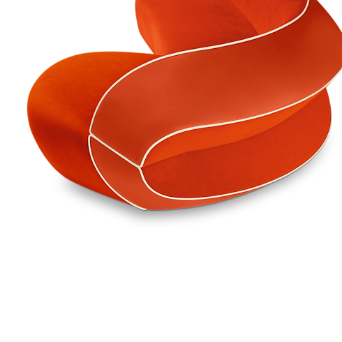 Binda Sofa By Raw Edges in ทรังก์ การเดินทาง และ บ้าน's บ้านและศิลปะการไดนิ่ง เฟอร์นิเจอร์ collections by Louis Vuitton (การย่อ/ขยายผลิตภัณฑ์)