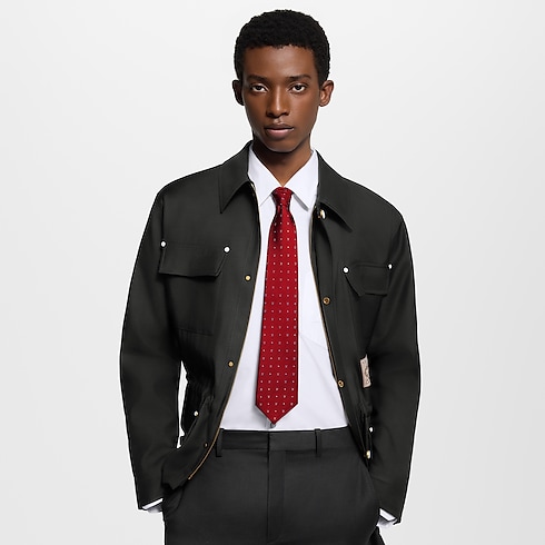 เนคไทรุ่น Blason Dots . in ผู้ชาย's แอคเซสเซอรี่ เนคไทและผ้าเช็ดหน้าสำหรับผู้ชาย collections by Louis Vuitton (การย่อ/ขยายผลิตภัณฑ์)