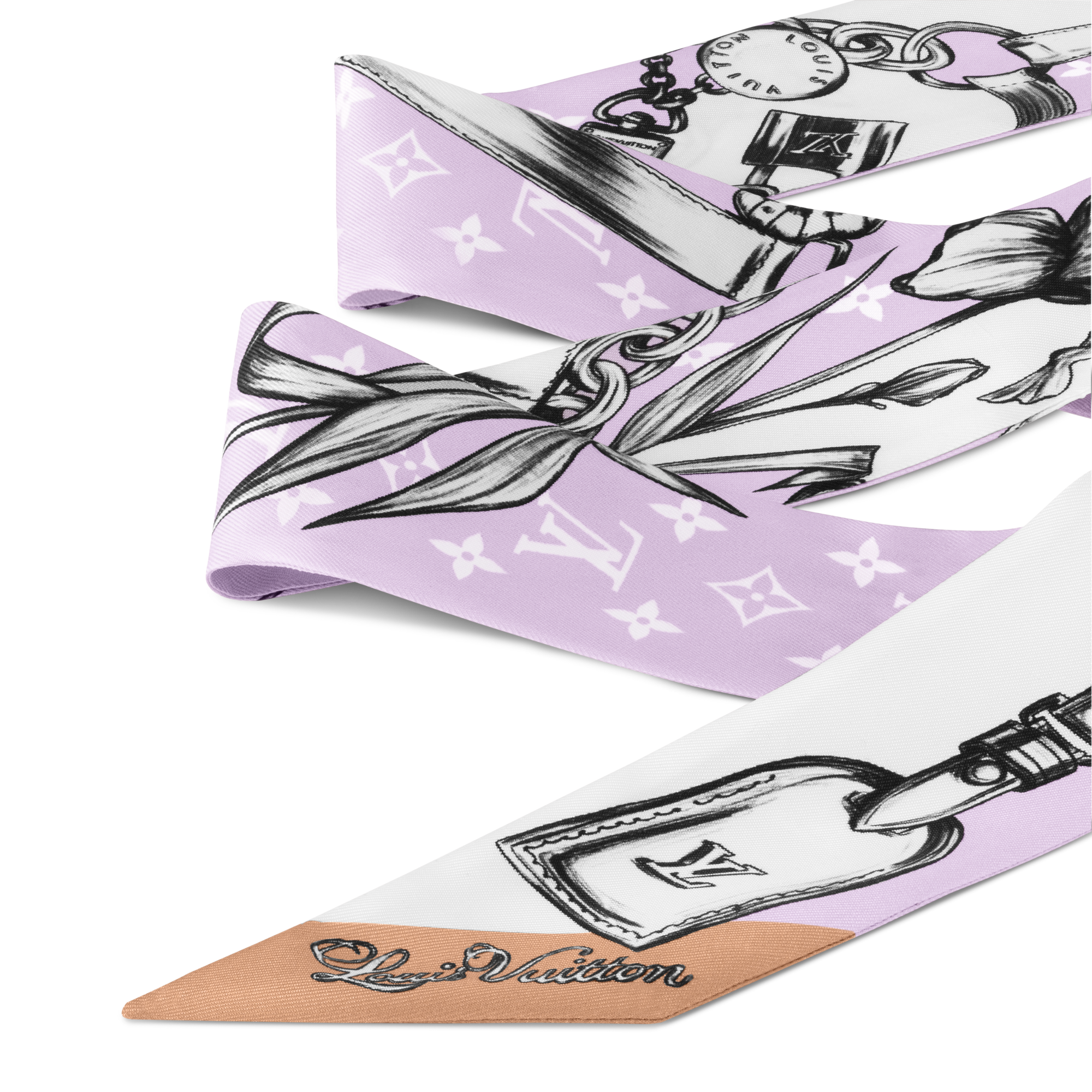 ผ้า BB Bandeau รุ่น Blooming Monogram . in ผู้หญิง