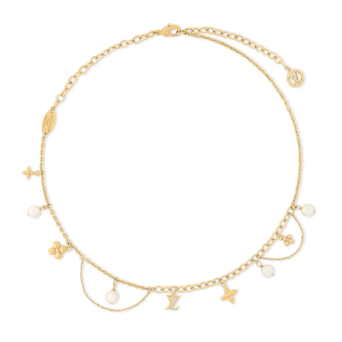 สร้อยคอ Blooming Pearls . in ผู้หญิง's แฟชั่นจิวเวลรี่ สร้อยคอและจี้สำหรับผู้หญิง collections by Louis Vuitton (การย่อ/ขยายผลิตภัณฑ์)