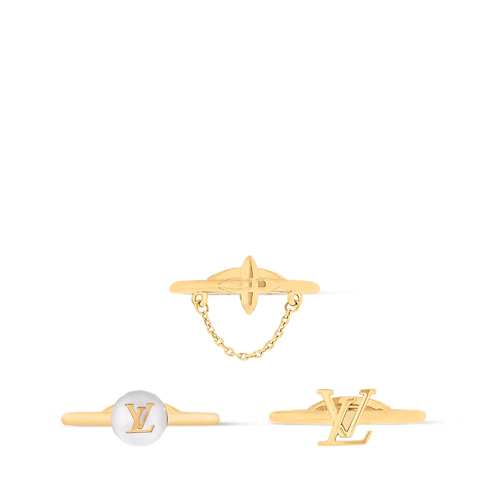 เซ็ตแหวน Blooming Pearls . in ผู้หญิง's แฟชั่นจิวเวลรี่ แหวนสำหรับผู้หญิง collections by Louis Vuitton (การย่อ/ขยายผลิตภัณฑ์)