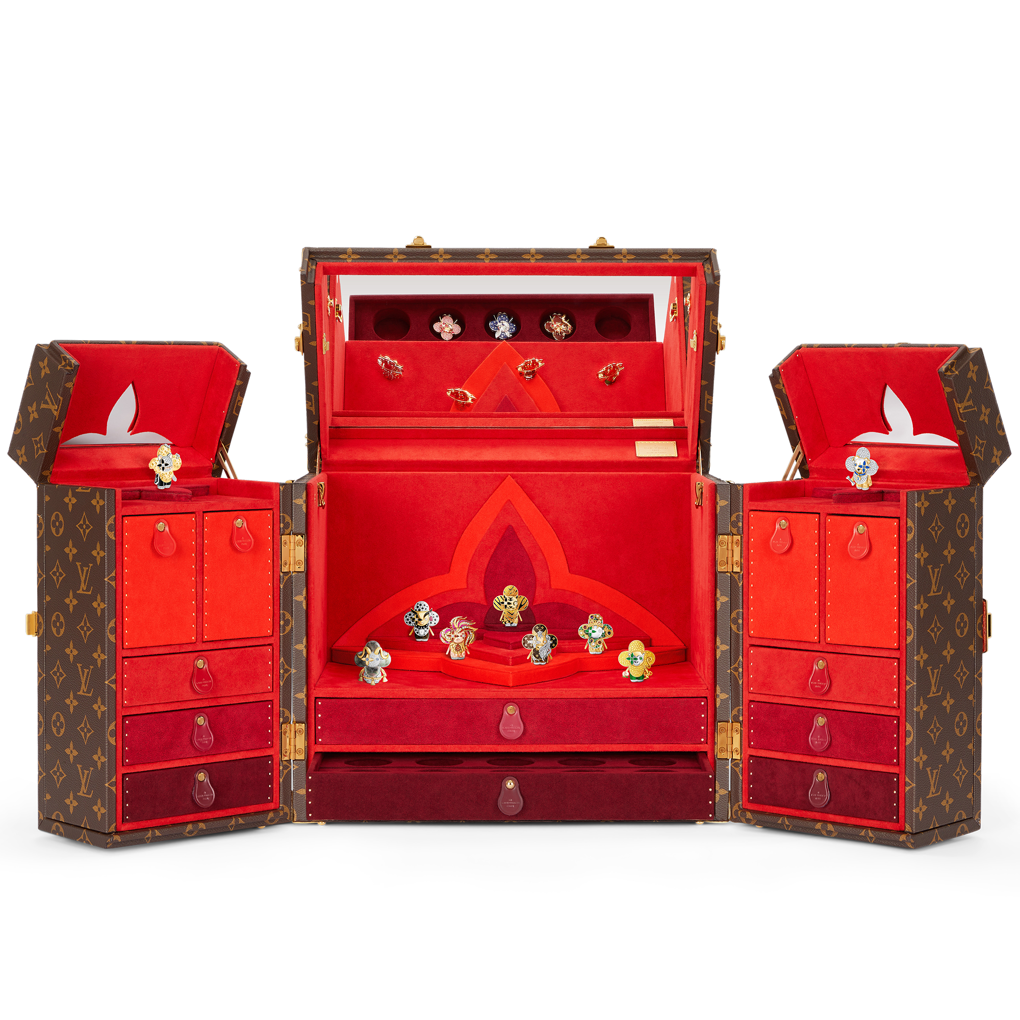 ทรังก์รุ่น Boîte Joaillerie Vivienne Zodiac Monogram in ทรังก์ การเดินทาง และ บ้าน