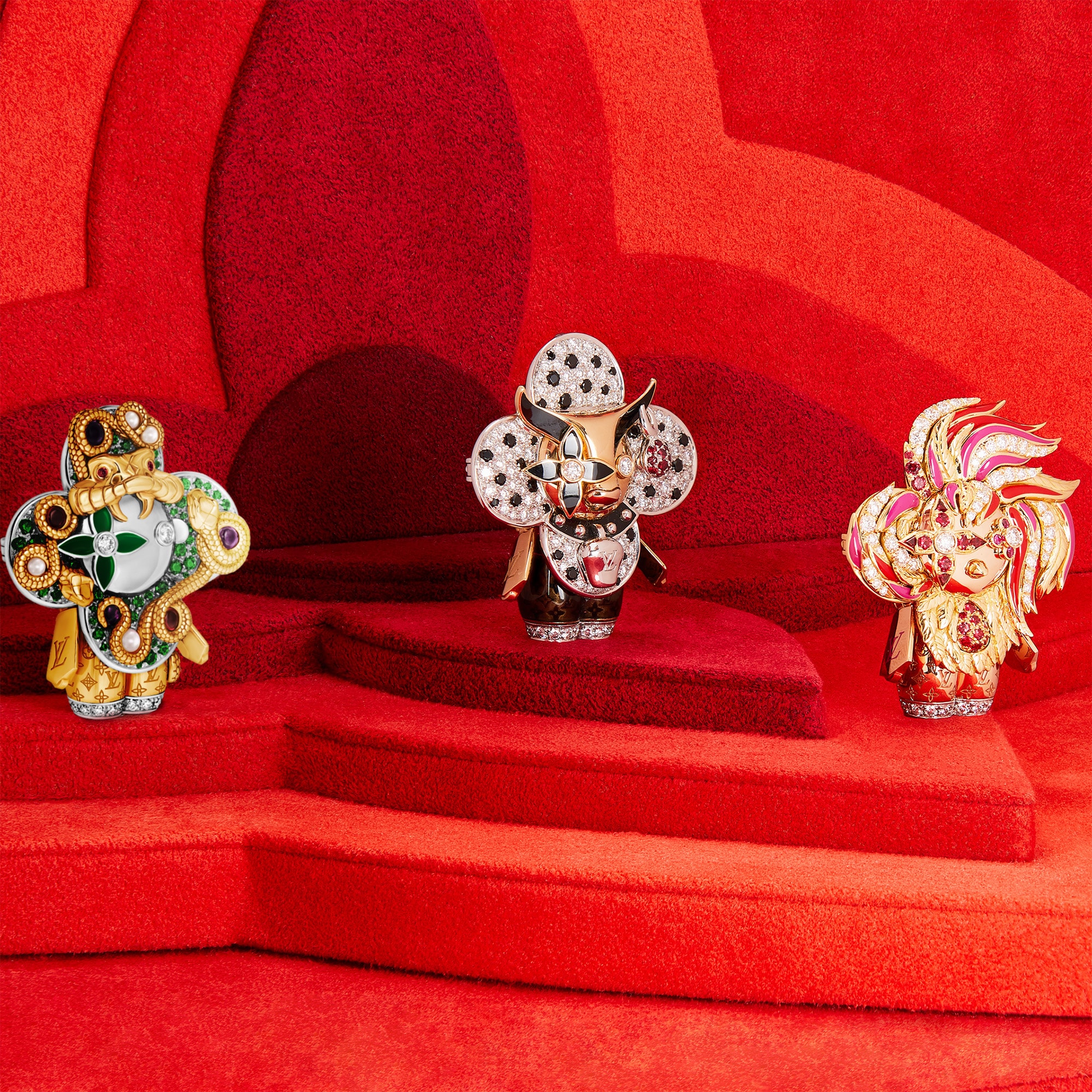 ทรังก์รุ่น Boîte Joaillerie Vivienne Zodiac Monogram in ทรังก์ การเดินทาง และ บ้าน