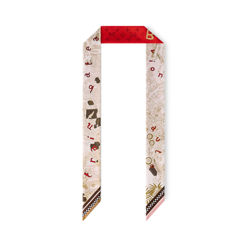 ผ้า BB Bandeau รุ่น Bon Voyage . in ผู้หญิง's แอคเซสเซอรี่ ผ้าโพกหัวสำหรับผู้หญิง collections by Louis Vuitton (การย่อ/ขยายผลิตภัณฑ์)