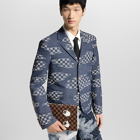 กระเป๋าแมสเซนเจอร์รุ่น Book Damier Ebene แคนวาส in กระเป๋าและผลิตภัณฑ์เครื่องหนังขนาดเล็ก's สำหรับผู้ชาย ผลิตภัณฑ์ใหม่ล่าสุด collections by Louis Vuitton (การย่อ/ขยายผลิตภัณฑ์)