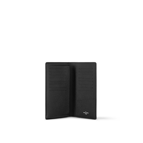 กระเป๋าสตางค์รุ่น Brazza Damier Graphite แคนวาส in กระเป๋าและผลิตภัณฑ์เครื่องหนังขนาดเล็ก's รังสรรค์ผลิตภัณฑ์เครื่องหนังในแบบของคุณ } collections by Louis Vuitton (การย่อ/ขยายผลิตภัณฑ์)