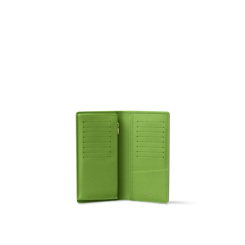 กระเป๋าสตางค์รุ่น Brazza นกกระจอกเทศ in ผู้ชาย's กระเป๋าสตางค์และผลิตภัณฑ์เครื่องหนังขนาดเล็ก กระเป๋าสตางค์หนังจระเข้สำหรับผู้ชาย collections by Louis Vuitton (การย่อ/ขยายผลิตภัณฑ์)