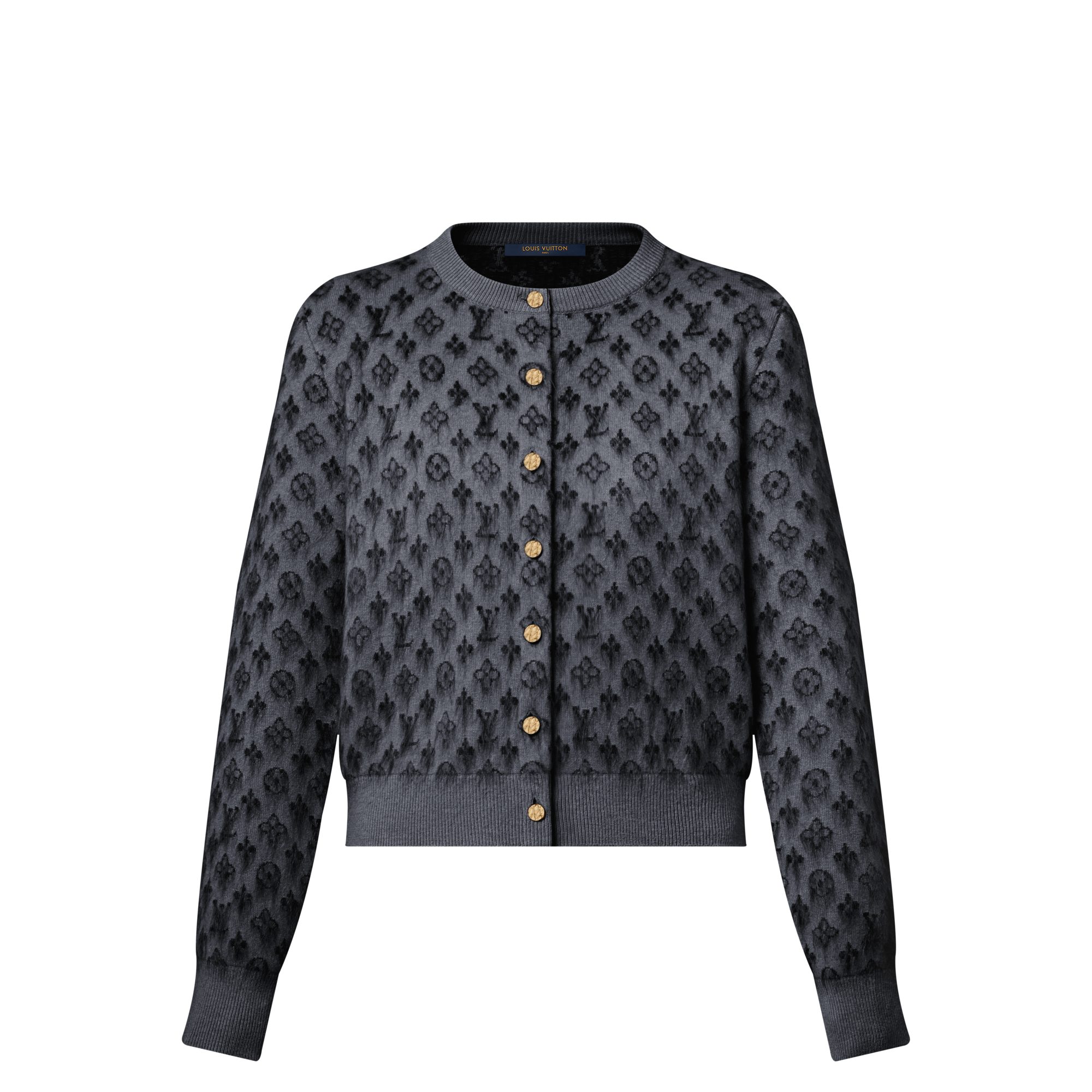 เสื้อคาร์ดิแกนลาย Brushed Monogram  in ผู้หญิง