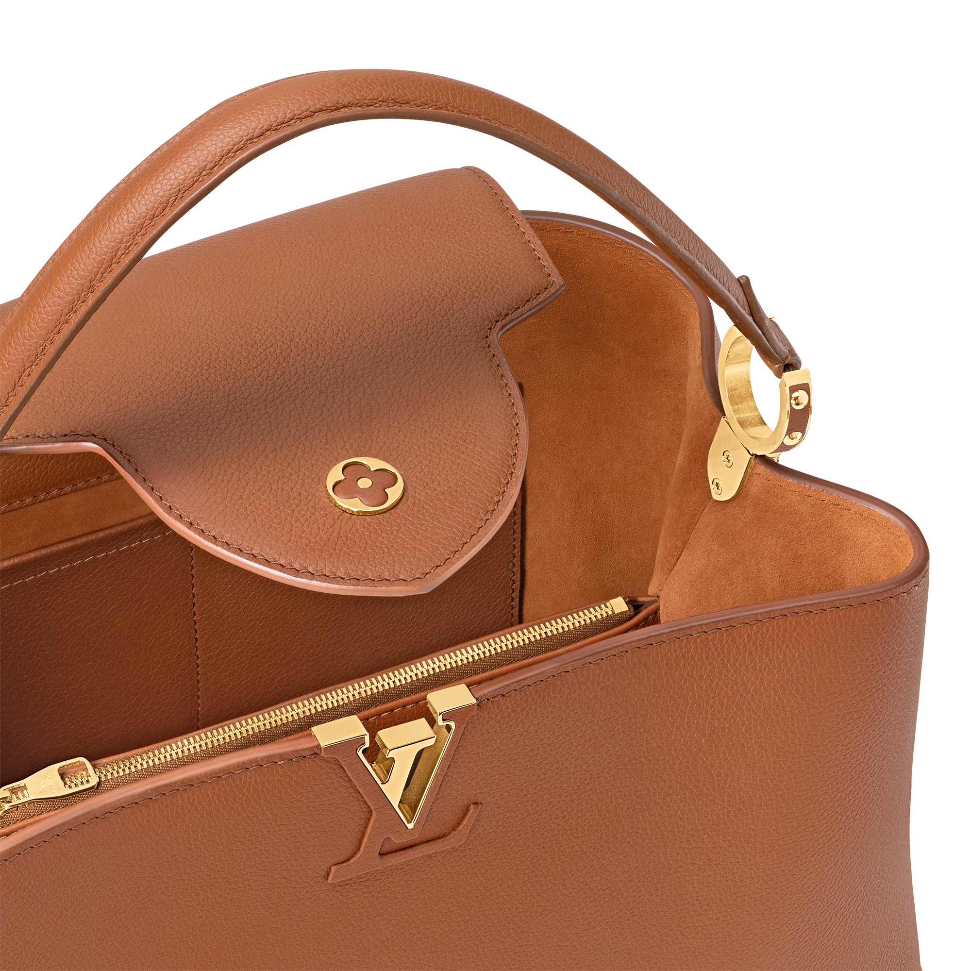 กระเป๋ารุ่น Capucines GM Souple Capucines in Les Extraordinaires