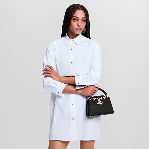 กระเป๋ารุ่น Capucines Mini Capucines in ผู้หญิง's กระเป๋าถือ กระเป๋ารุ่น Capucines collections by Louis Vuitton (การย่อ/ขยายผลิตภัณฑ์)