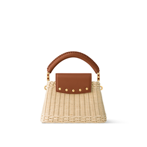 กระเป๋ารุ่น Capucines Mini Capucines in ผู้หญิง's กระเป๋าถือ กระเป๋ารุ่น Capucines collections by Louis Vuitton (การย่อ/ขยายผลิตภัณฑ์)